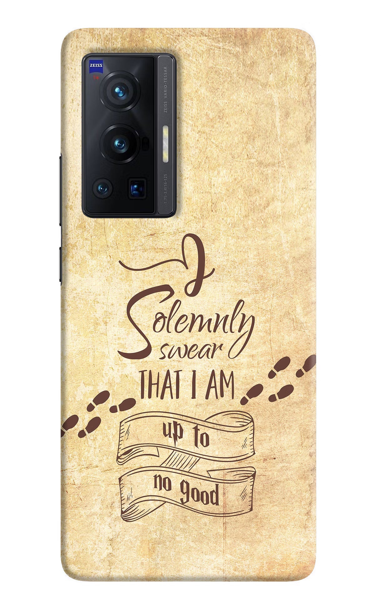 I Solemnly swear that i up to no good Vivo X70 Pro Hard Case Back Cover by Casekaro