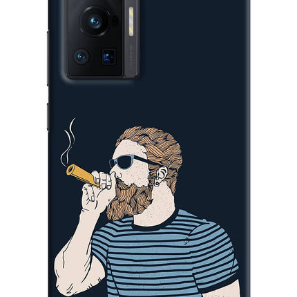 Smoking Vivo X70 Pro Hard Case Back Cover by Casekaro
