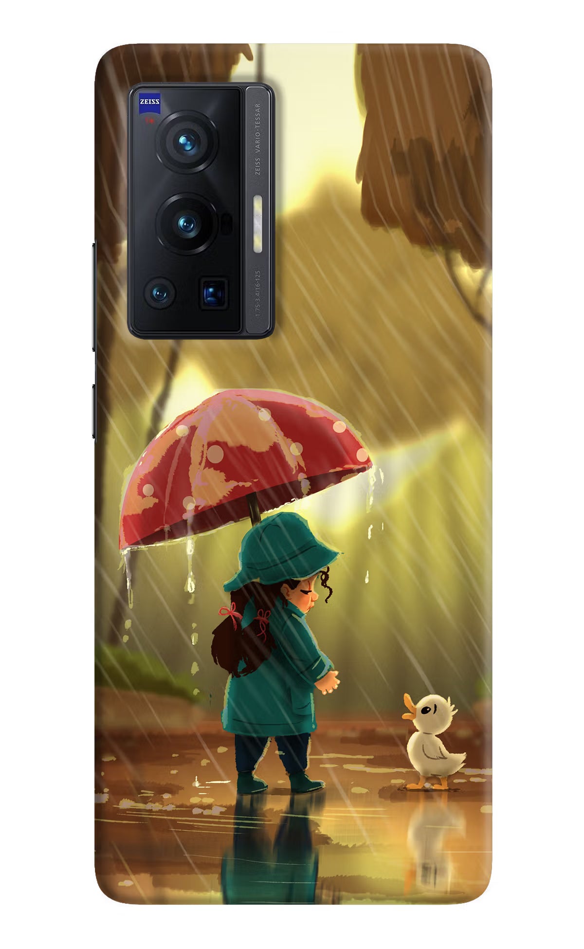 Rainy Day Vivo X70 Pro Hard Case Back Cover by Casekaro