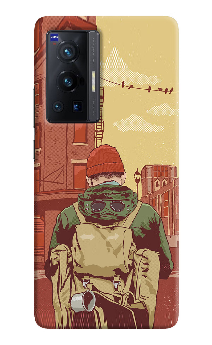 Adventurous Vivo X70 Pro Back Cover, Hard case