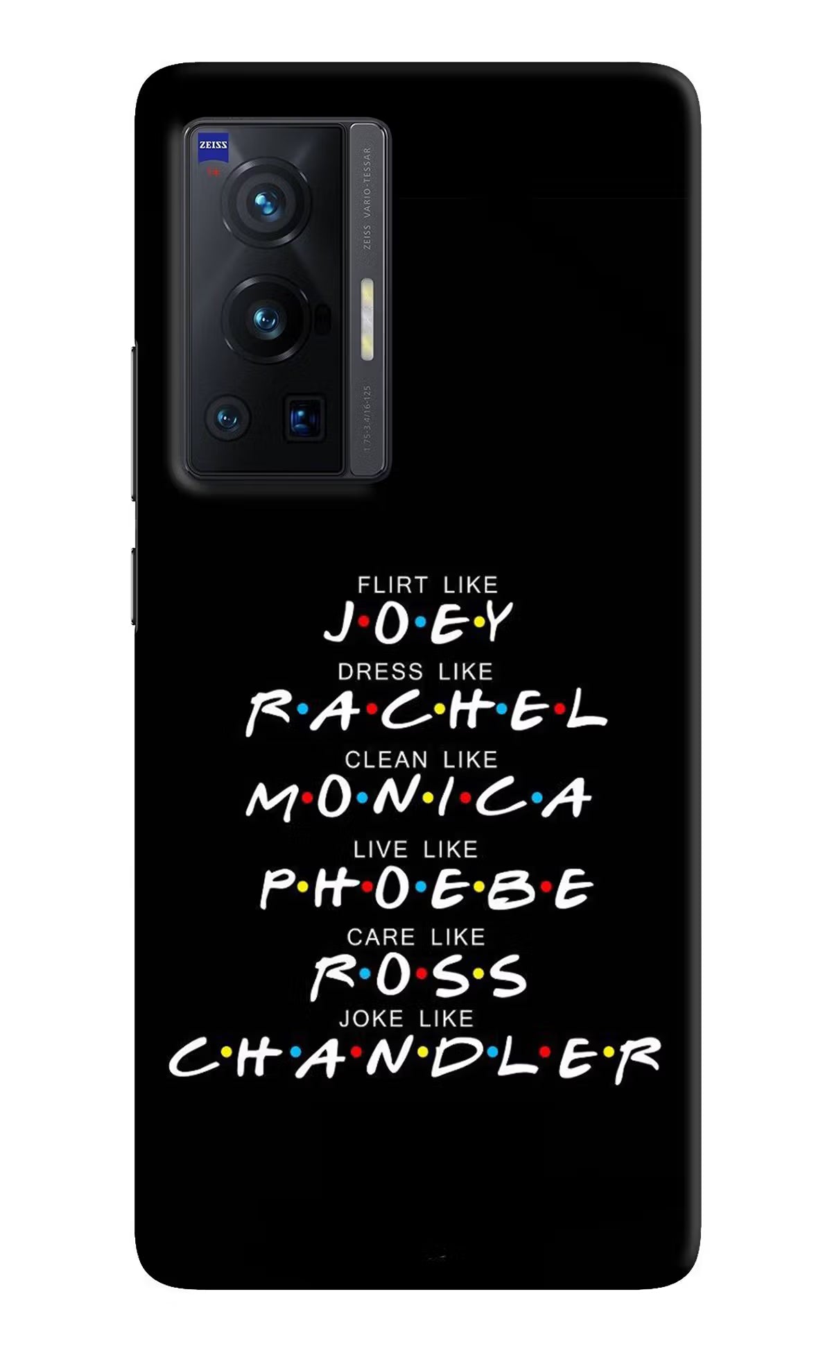 FRIENDS Character Vivo X70 Pro Hard Case Back Cover by Casekaro