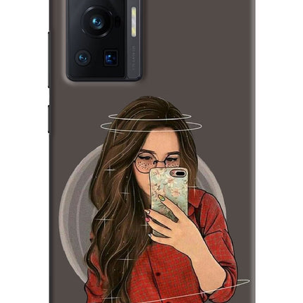Selfie Queen Vivo X70 Pro Hard Case Back Cover by Casekaro