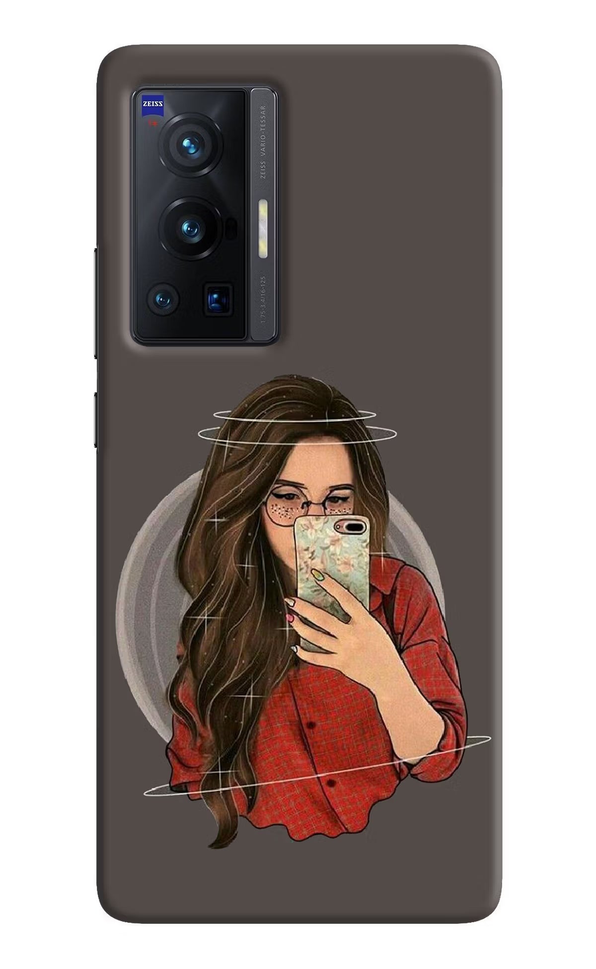 Selfie Queen Vivo X70 Pro Hard Case Back Cover by Casekaro