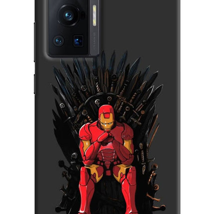 Ironman Throne Vivo X70 Pro Hard Case Back Cover by Casekaro