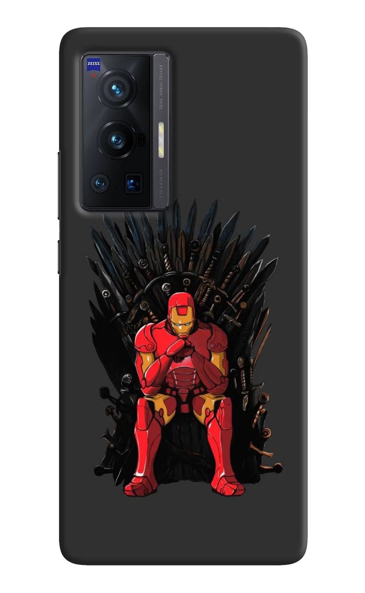 Ironman Throne Vivo X70 Pro Hard Case Back Cover by Casekaro