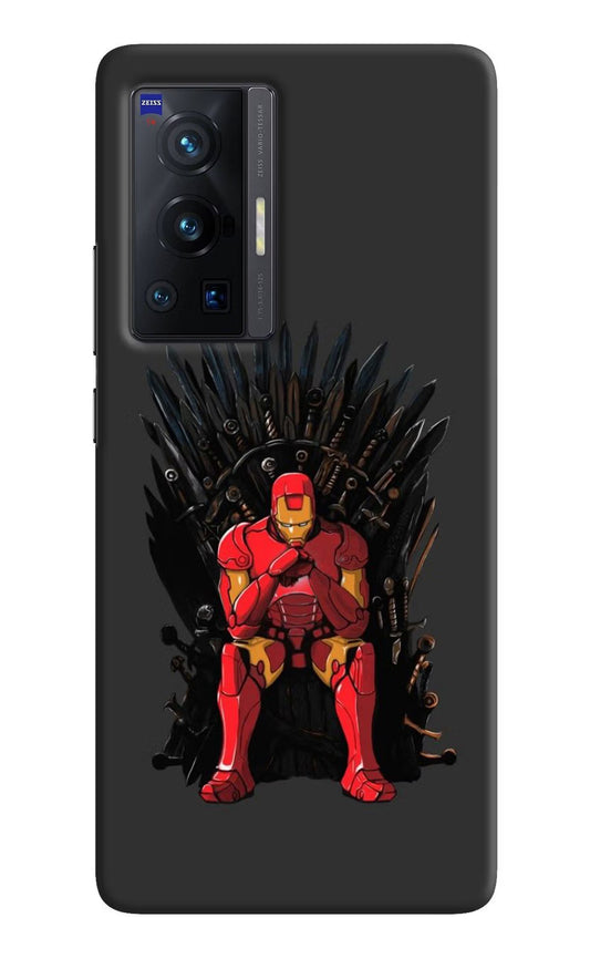 Ironman Throne Vivo X70 Pro Hard Case Back Cover by Casekaro