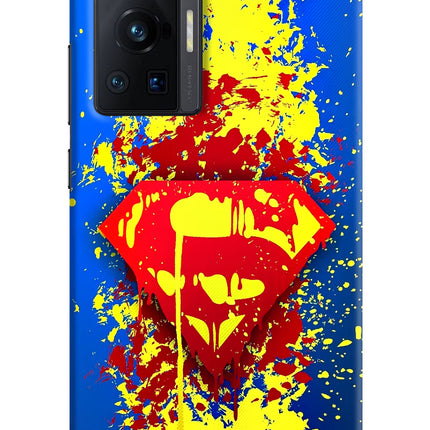 Superman logo Vivo X70 Pro Hard Case Back Cover by Casekaro