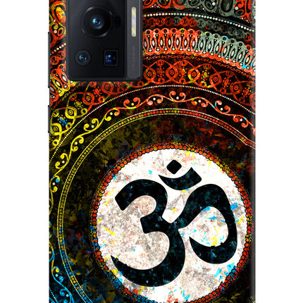 Om Cultural Vivo X70 Pro Hard Case Back Cover by Casekaro