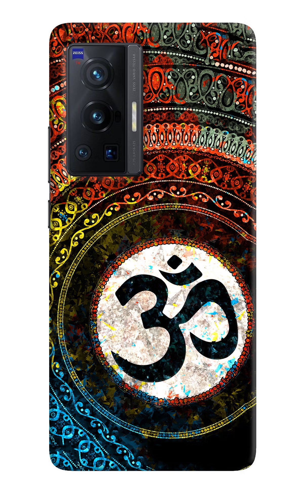 Om Cultural Vivo X70 Pro Hard Case Back Cover by Casekaro