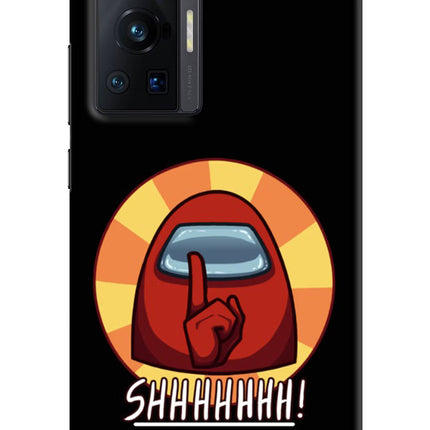 Among Us Shhh! Vivo X70 Pro Hard Case Back Cover by Casekaro