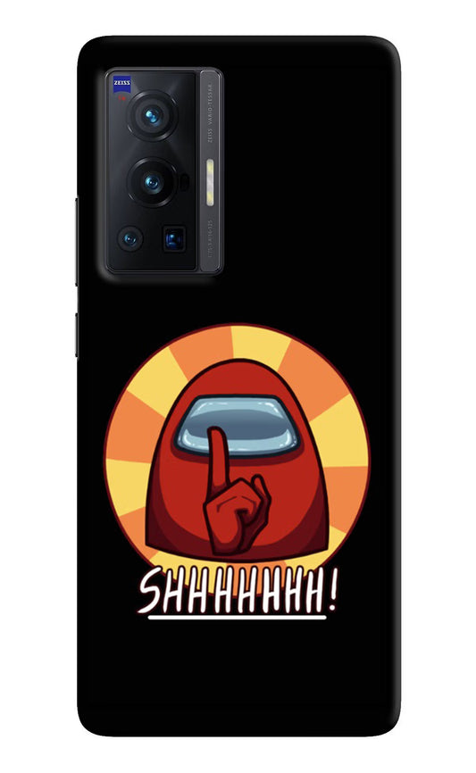 Among Us Shhh! Vivo X70 Pro Hard Case Back Cover by Casekaro