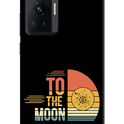 To the Moon Vivo X70 Pro Hard Case Back Cover by Casekaro