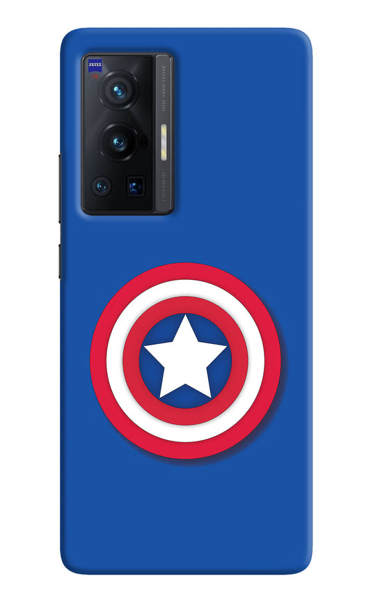 Shield Vivo X70 Pro Hard Case Back Cover by Casekaro