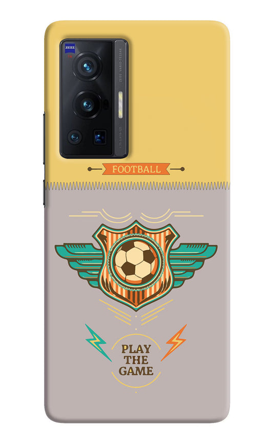 Football Vivo X70 Pro Hard Case Back Cover by Casekaro