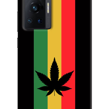 Weed Flag Vivo X70 Pro Hard Case Back Cover by Casekaro