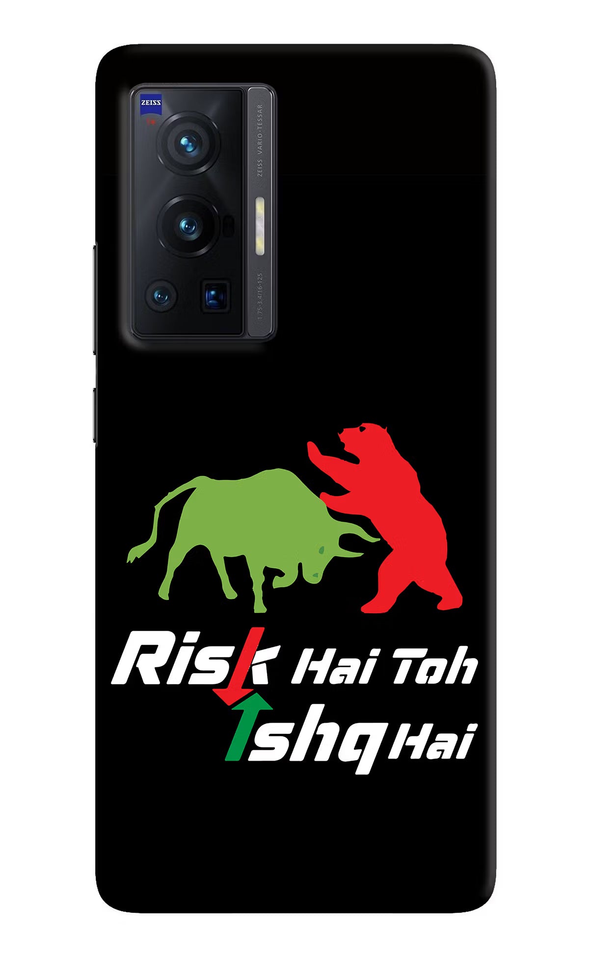 Risk Hai Toh Ishq Hai Vivo X70 Pro Hard Case Back Cover by Casekaro