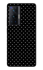 White Dots Vivo X70 Pro Hard Case Back Cover by Casekaro