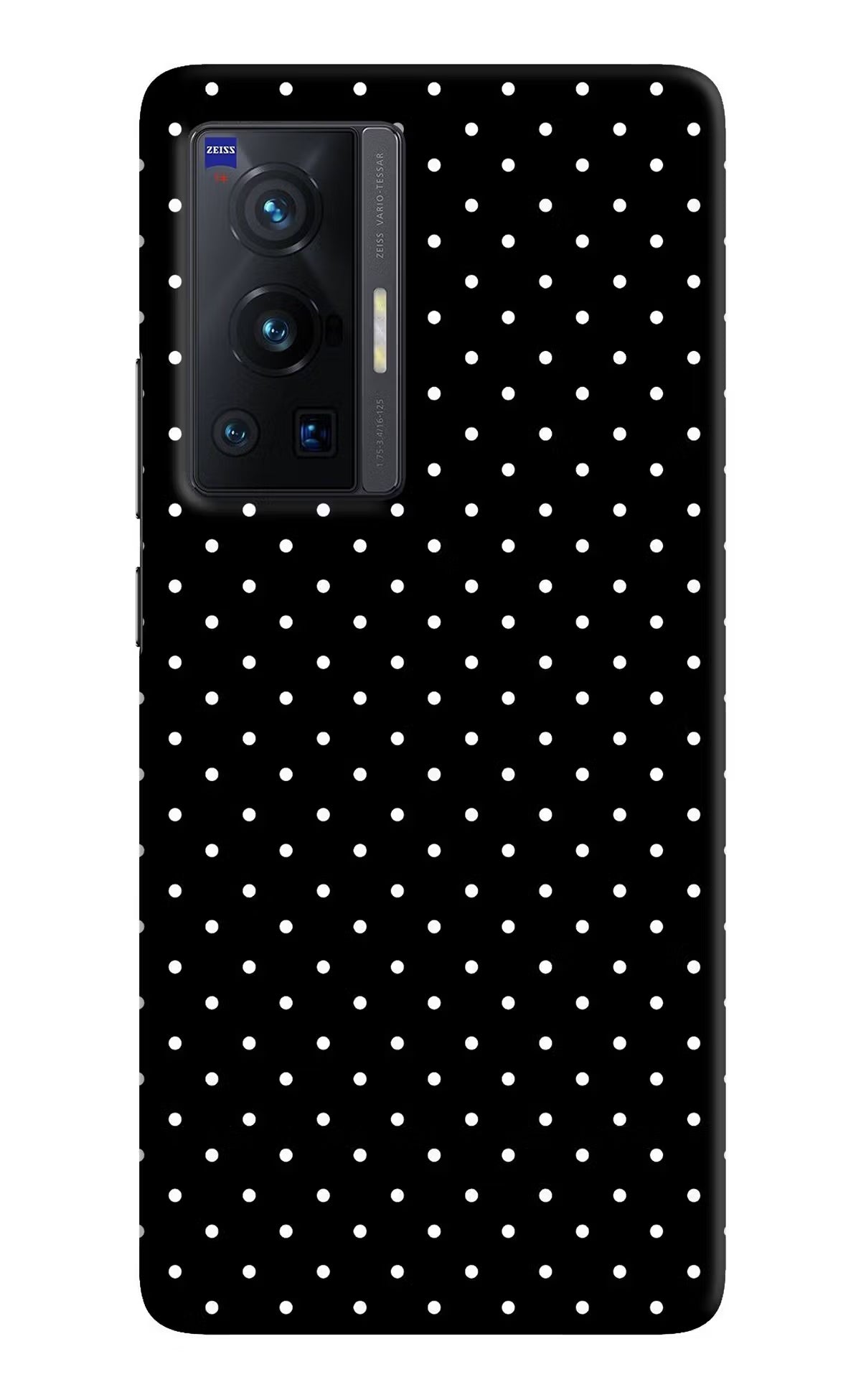White Dots Vivo X70 Pro Hard Case Back Cover by Casekaro