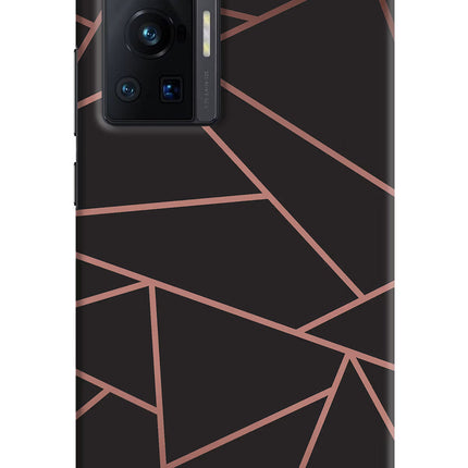 Geometric Pattern Vivo X70 Pro Hard Case Back Cover by Casekaro