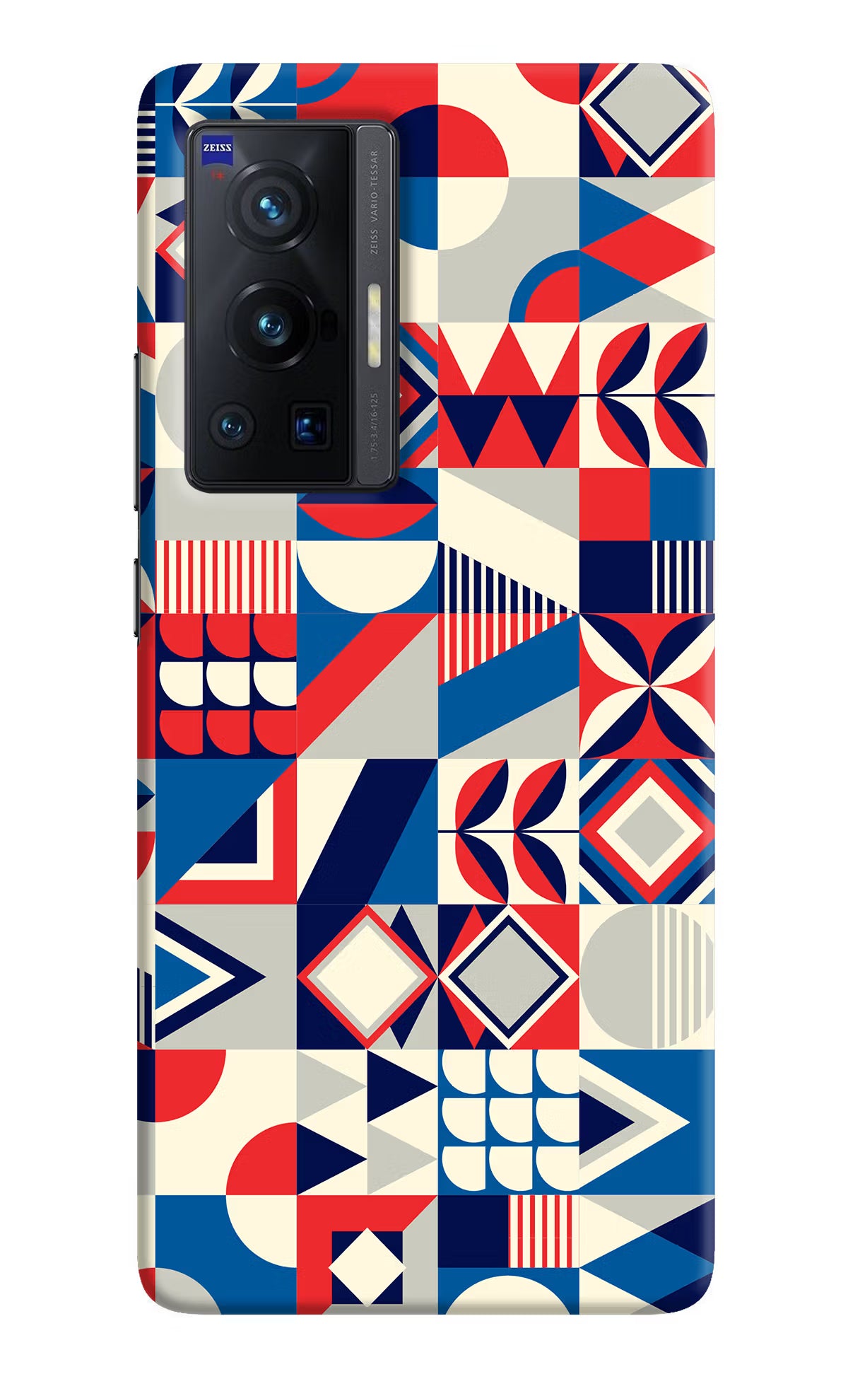 Colorful Pattern Vivo X70 Pro Hard Case Back Cover by Casekaro
