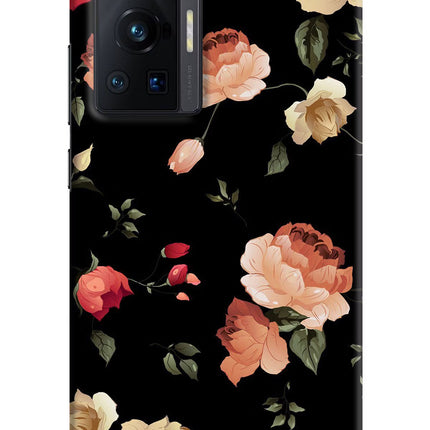 Flowers Vivo X70 Pro Hard Case Back Cover by Casekaro