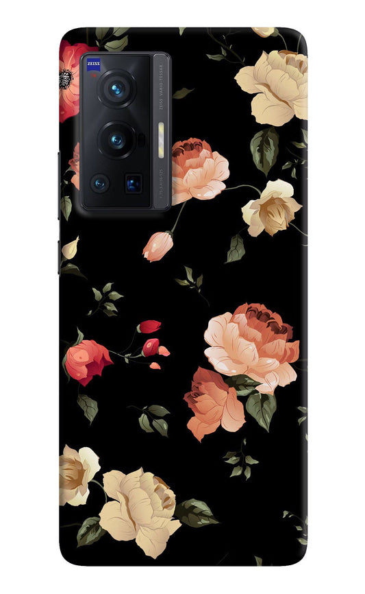 Flowers Vivo X70 Pro Hard Case Back Cover by Casekaro