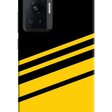 Yellow Shades Vivo X70 Pro Hard Case Back Cover by Casekaro