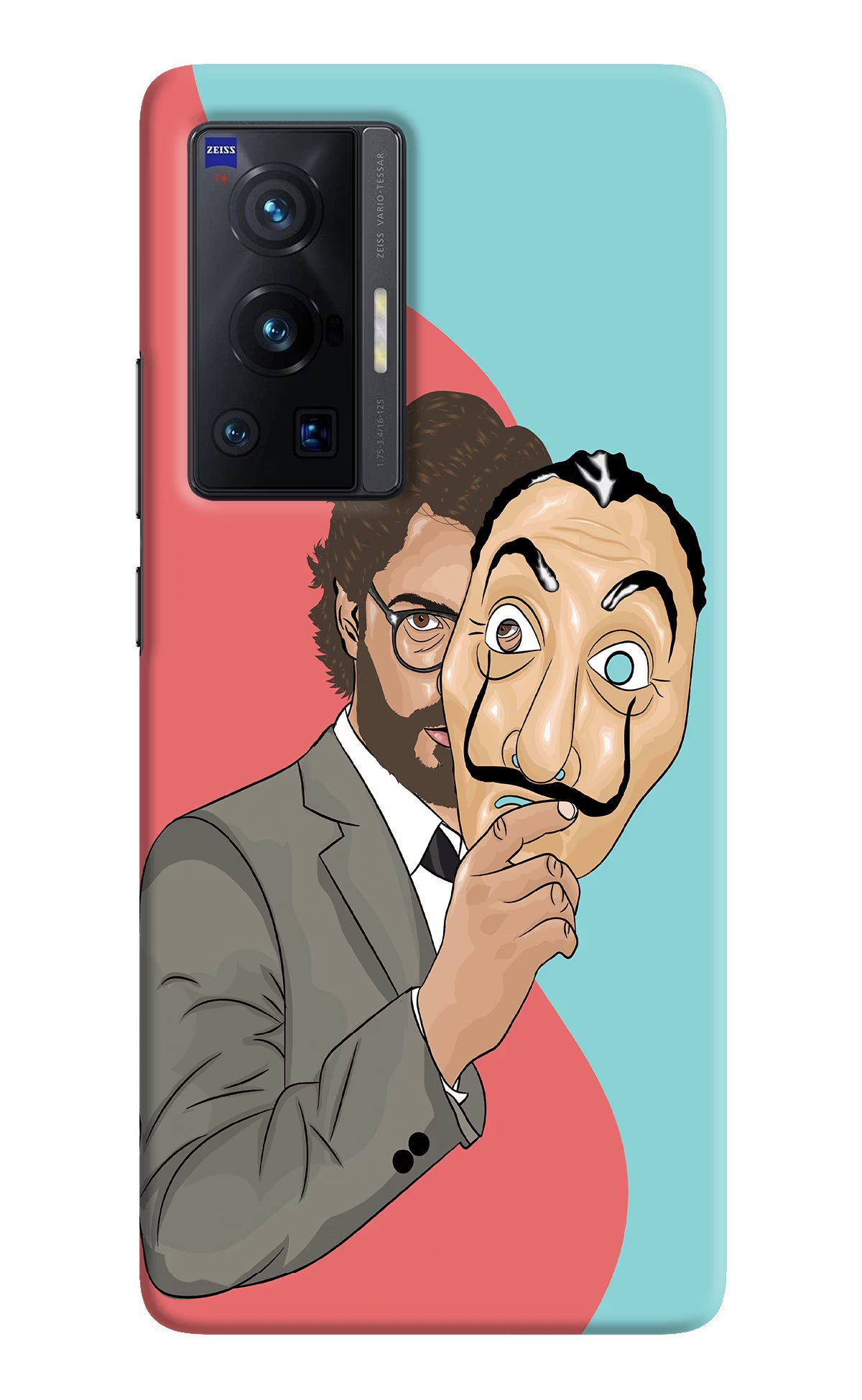 Professor Vivo X70 Pro Hard Case Back Cover by Casekaro