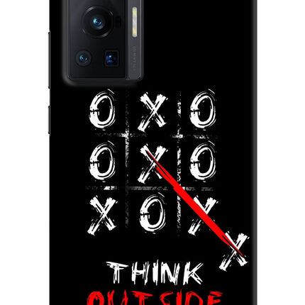Think out of the BOX Vivo X70 Pro Hard Case Back Cover by Casekaro