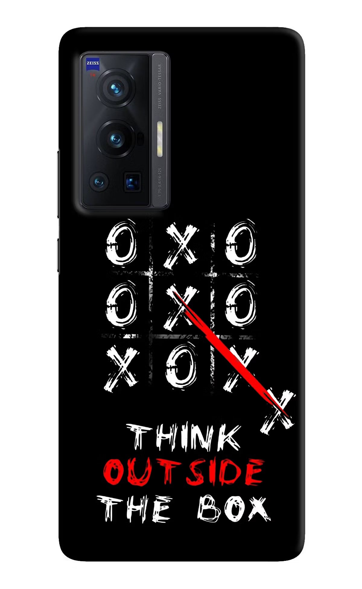 Think out of the BOX Vivo X70 Pro Hard Case Back Cover by Casekaro
