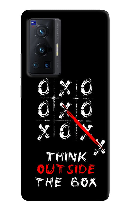 Think out of the BOX Vivo X70 Pro Hard Case Back Cover by Casekaro