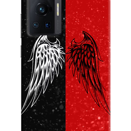 Wings Vivo X70 Pro Hard Case Back Cover by Casekaro