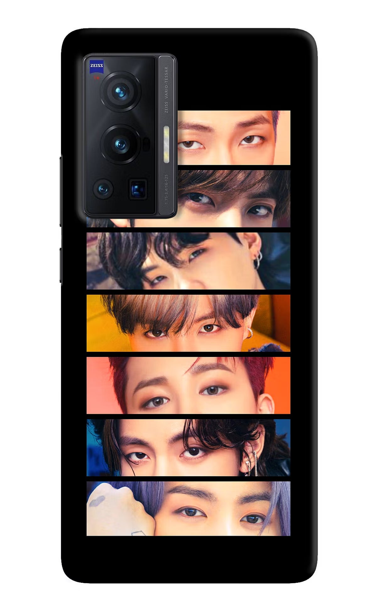 BTS Eyes Vivo X70 Pro Hard Case Back Cover by Casekaro