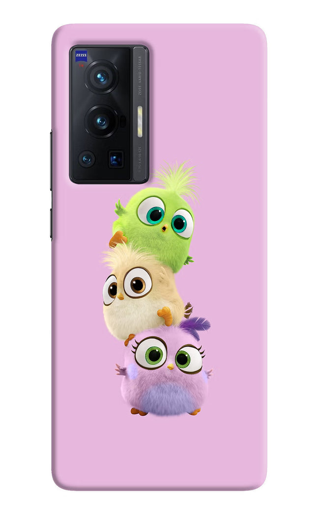 Cute Little Birds Vivo X70 Pro Hard Case Back Cover by Casekaro