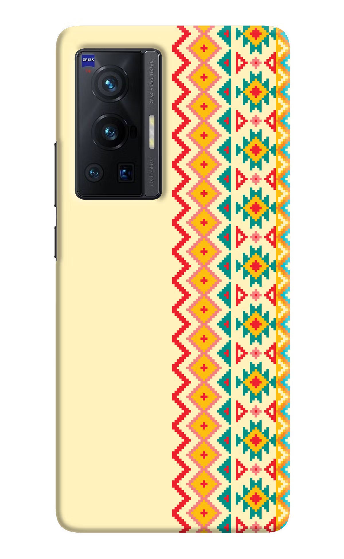 Ethnic Seamless Vivo X70 Pro Hard Case Back Cover by Casekaro
