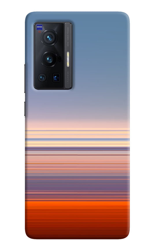 Morning Colors Vivo X70 Pro Hard Case Back Cover by Casekaro