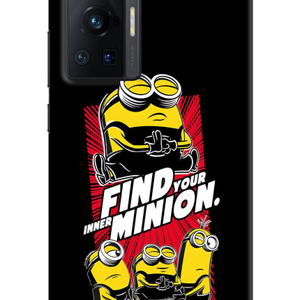 Find your inner Minion Vivo X70 Pro Hard Case Back Cover by Casekaro