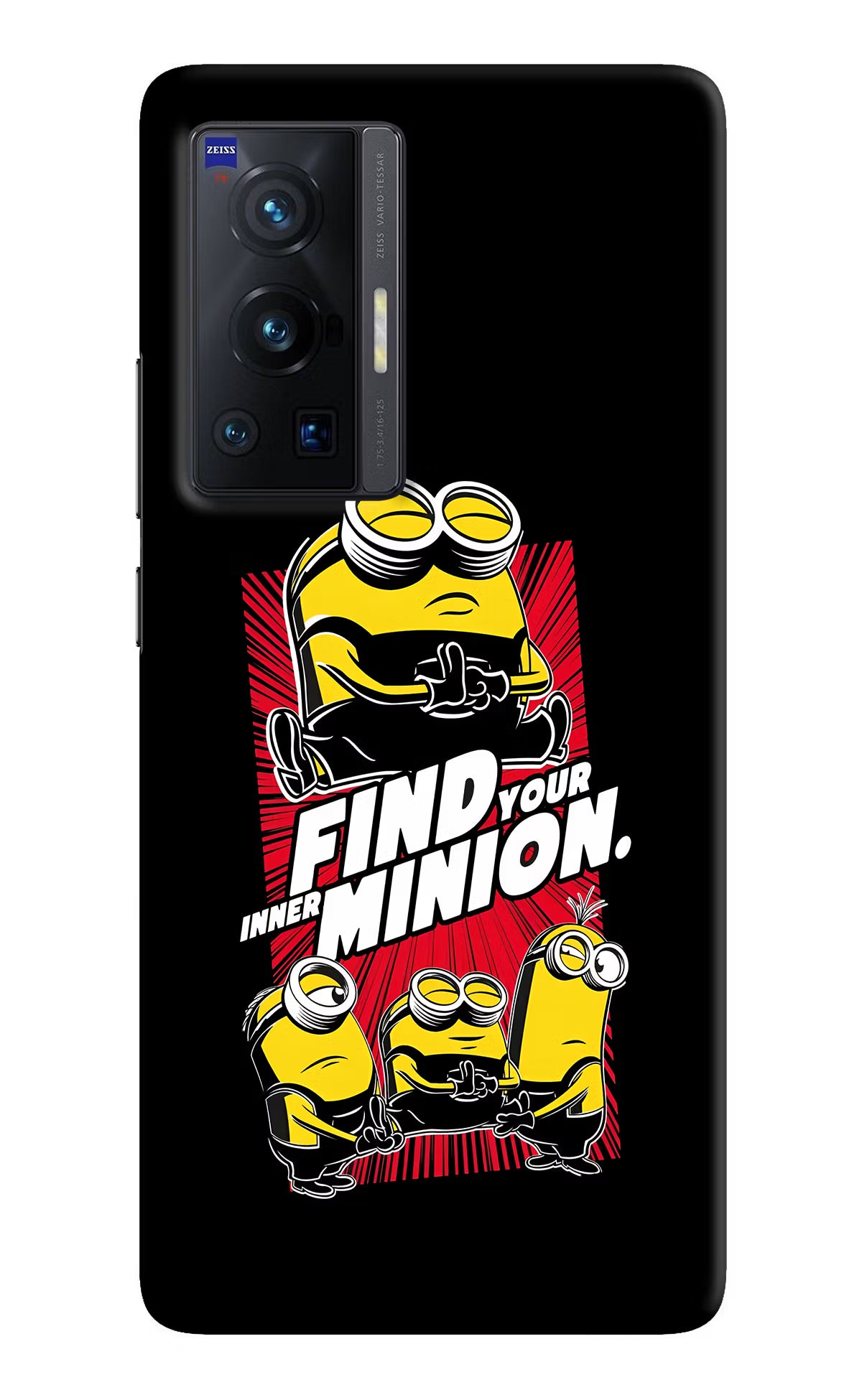 Find your inner Minion Vivo X70 Pro Hard Case Back Cover by Casekaro