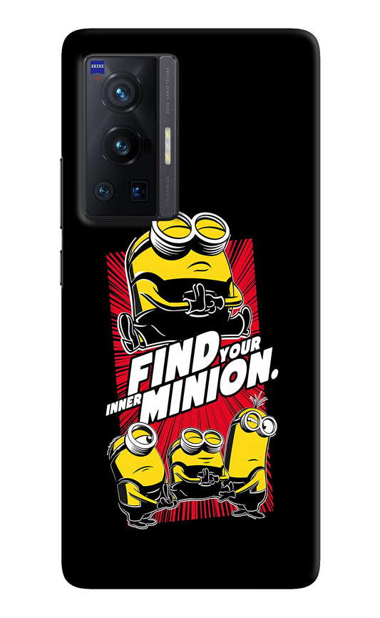 Find your inner Minion Vivo X70 Pro Hard Case Back Cover by Casekaro