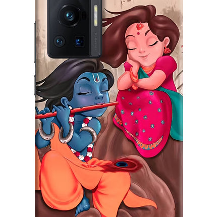 Radhe Krishna Vivo X70 Pro Hard Case Back Cover by Casekaro