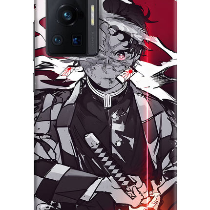Demon Slayer Vivo X70 Pro Hard Case Back Cover by Casekaro