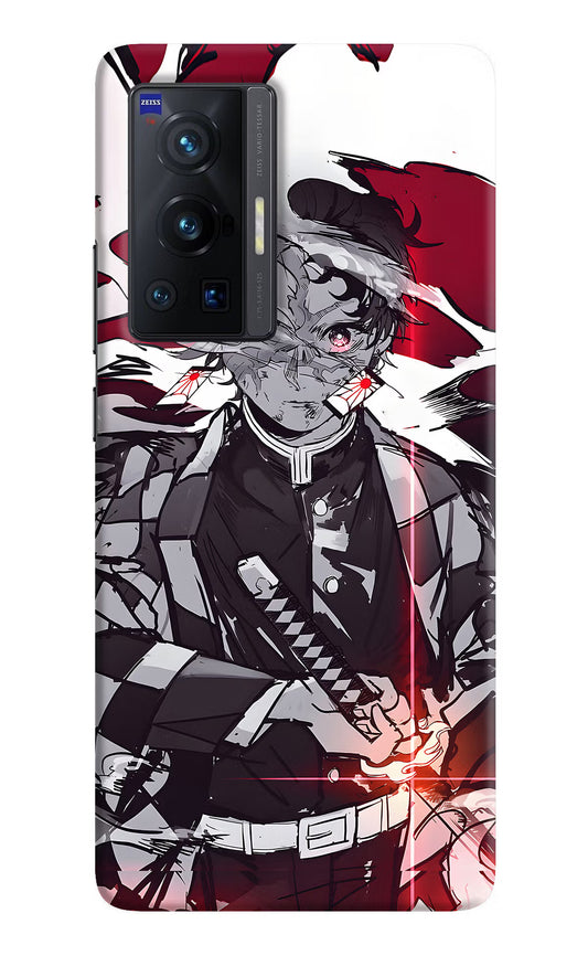 Demon Slayer Vivo X70 Pro Hard Case Back Cover by Casekaro