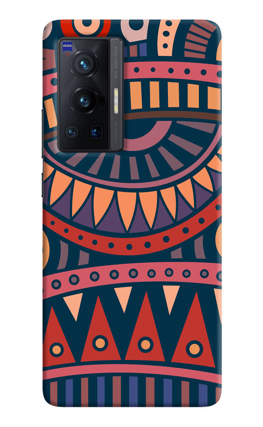African Culture Design Vivo X70 Pro Hard Case Back Cover by Casekaro