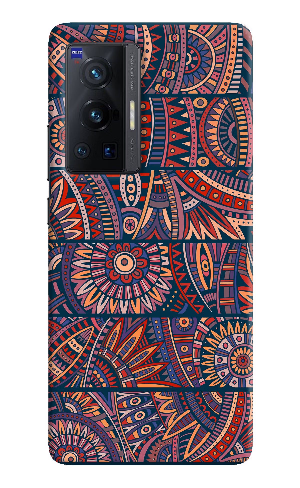 African Culture Design Vivo X70 Pro Hard Case Back Cover by Casekaro
