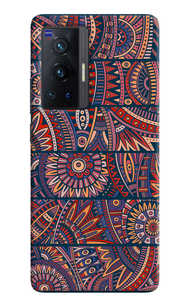 African Culture Design Vivo X70 Pro Hard Case Back Cover by Casekaro