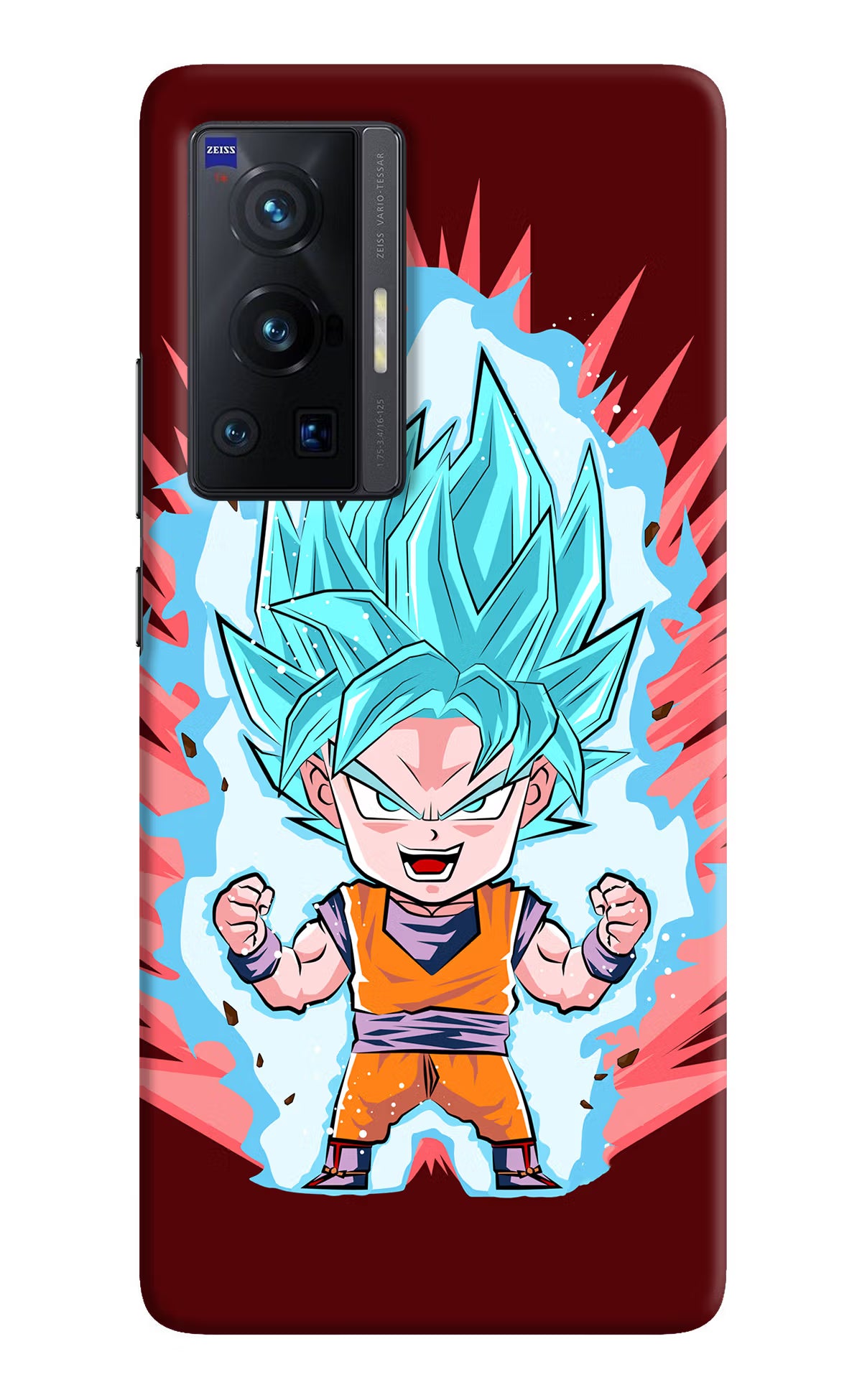 Goku Little Vivo X70 Pro Hard Case Back Cover by Casekaro