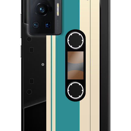 Cassette Vivo X70 Pro Hard Case Back Cover by Casekaro
