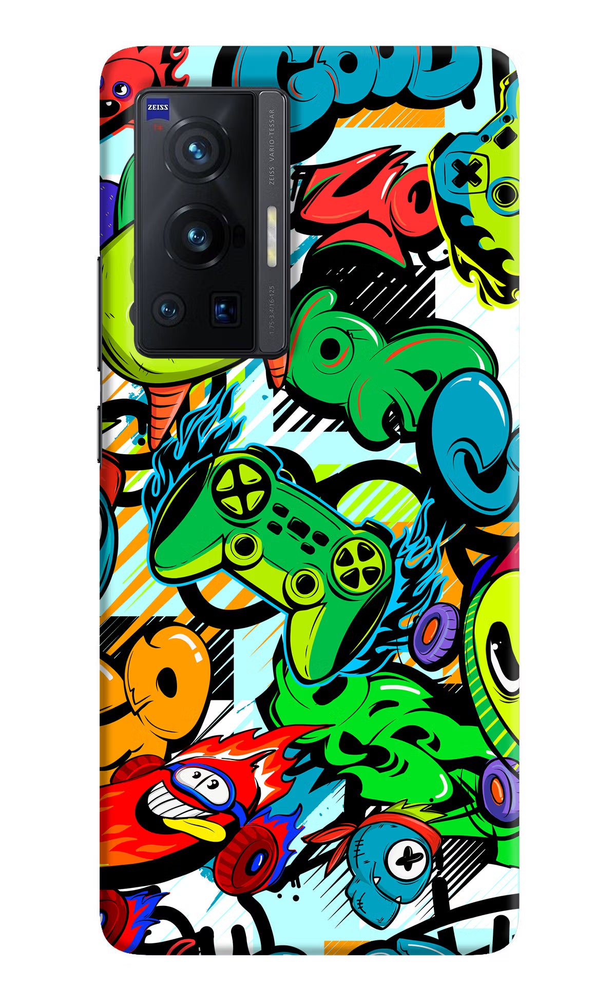 Game Doodle Vivo X70 Pro Hard Case Back Cover by Casekaro