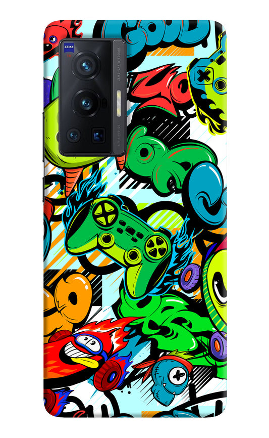 Game Doodle Vivo X70 Pro Hard Case Back Cover by Casekaro