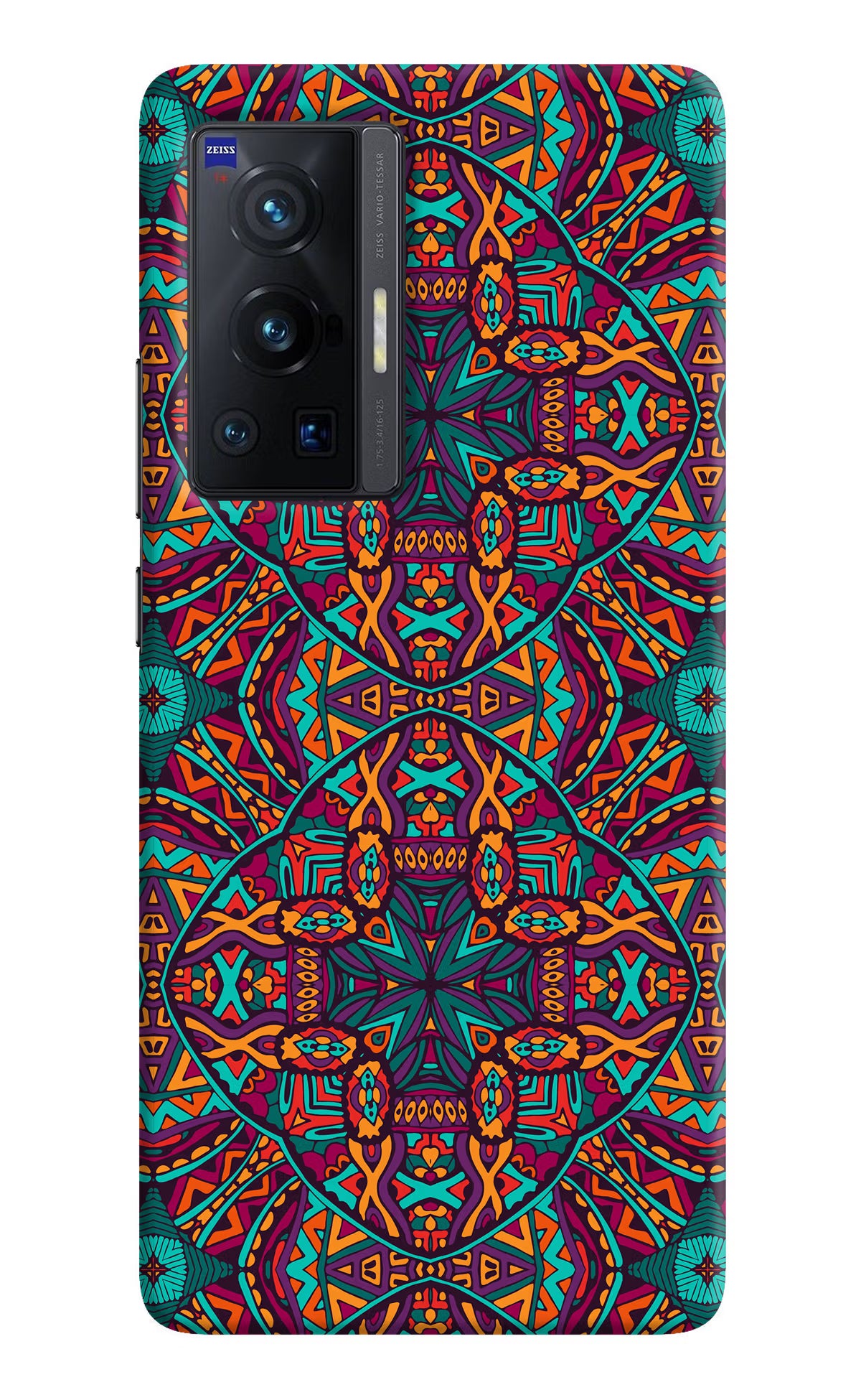 Colour Mandala Vivo X70 Pro Hard Case Back Cover by Casekaro
